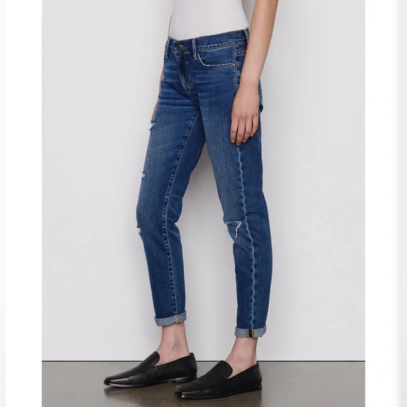 FRAME LE GARÇON EATON high-rise straight fit - Picture 2 of 8